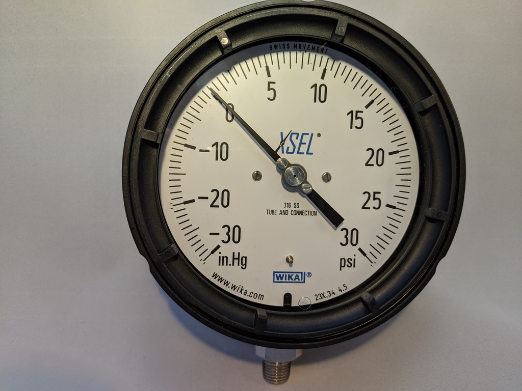 232.34.4.5"  -30 inHg/+30 psi 1/4 NPT lower mount