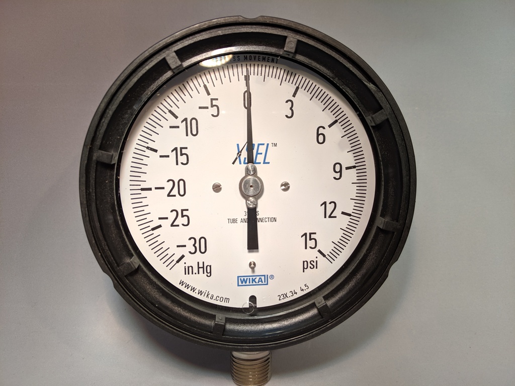 232.34.4.5"  -30 inHg/+15 psi 1/2 NPT lower mount