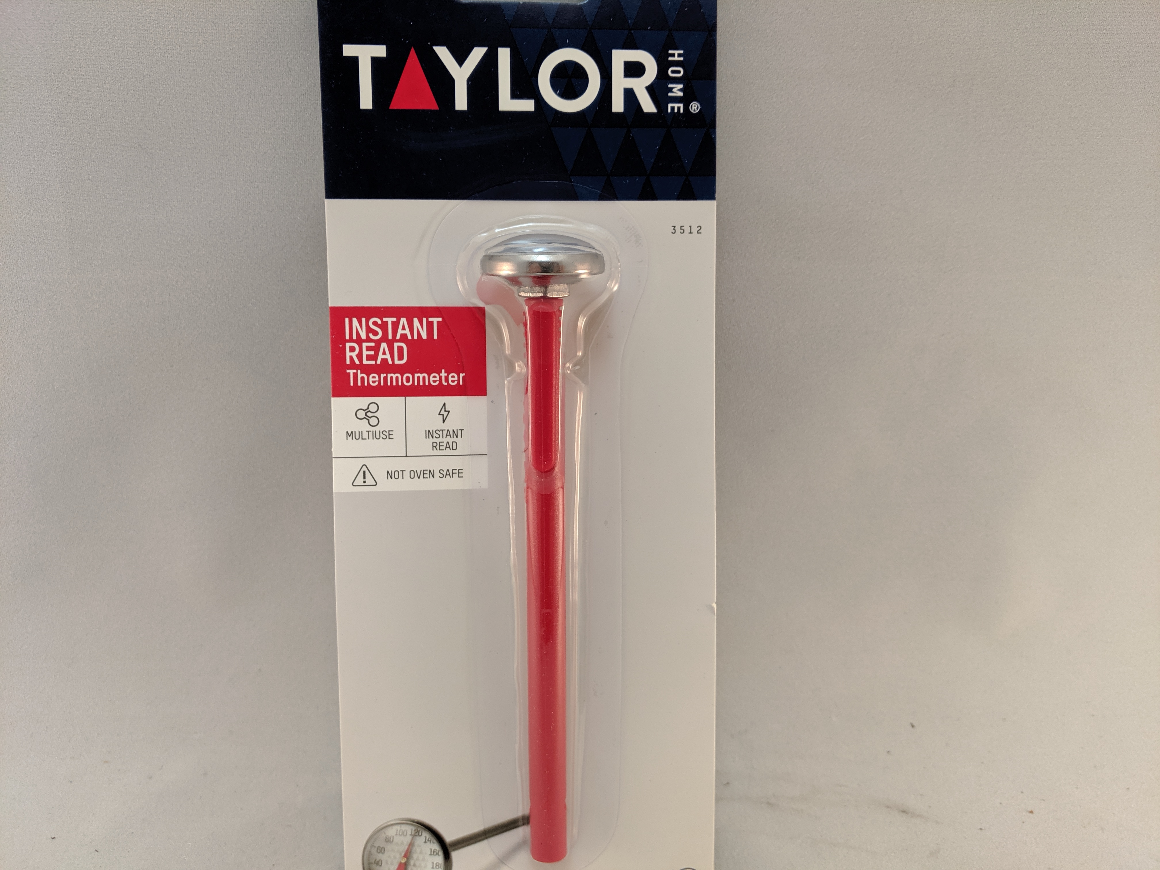 BIMETAL THERMOMETER 1"DIAL 0-220F NSF W/CASE (6 PIECE MIN)