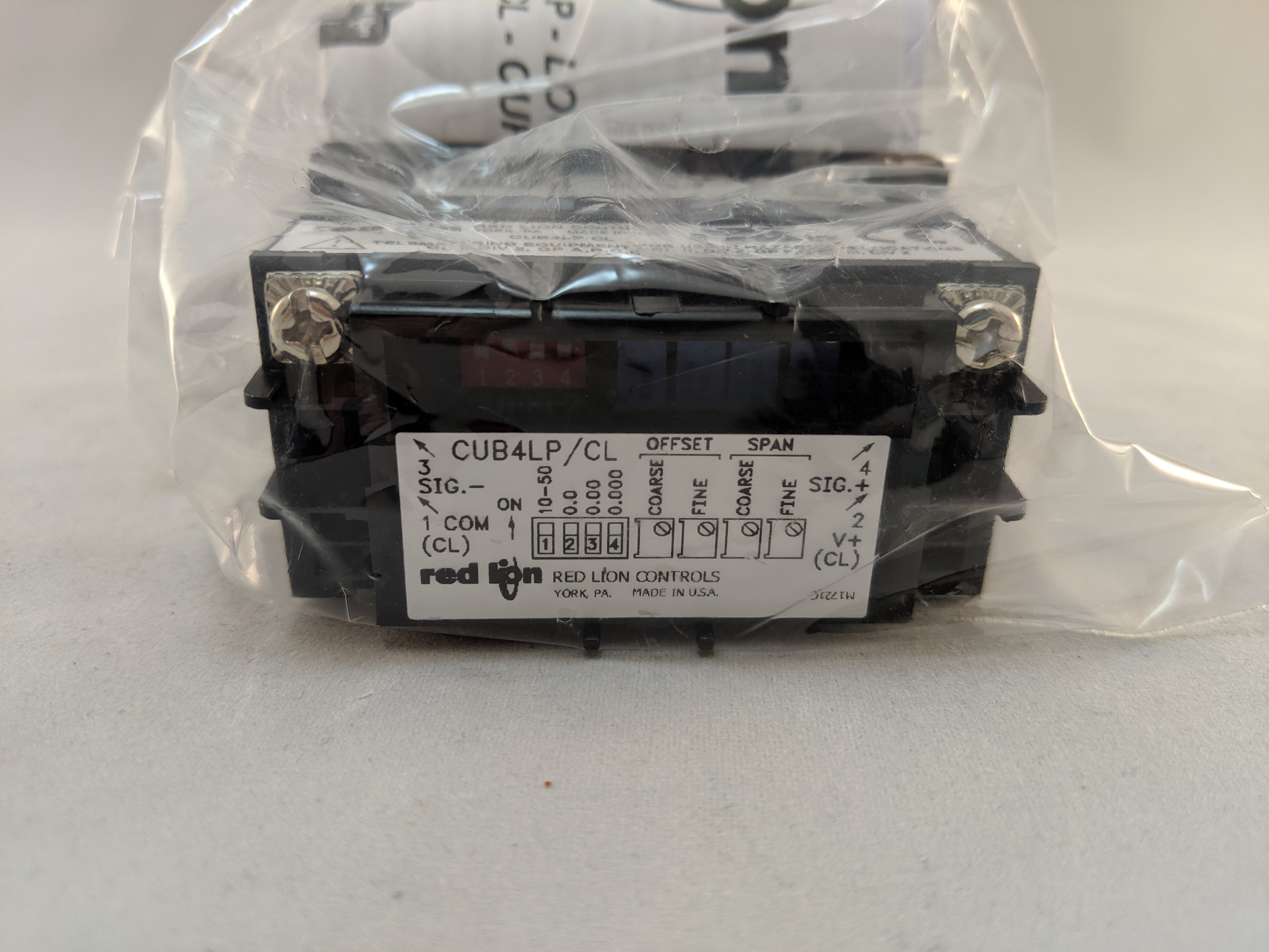 CUB4LP00- LOOP POWERED PROCESS INDICATOR 4-20MA OR 10-50MA LPPI0000