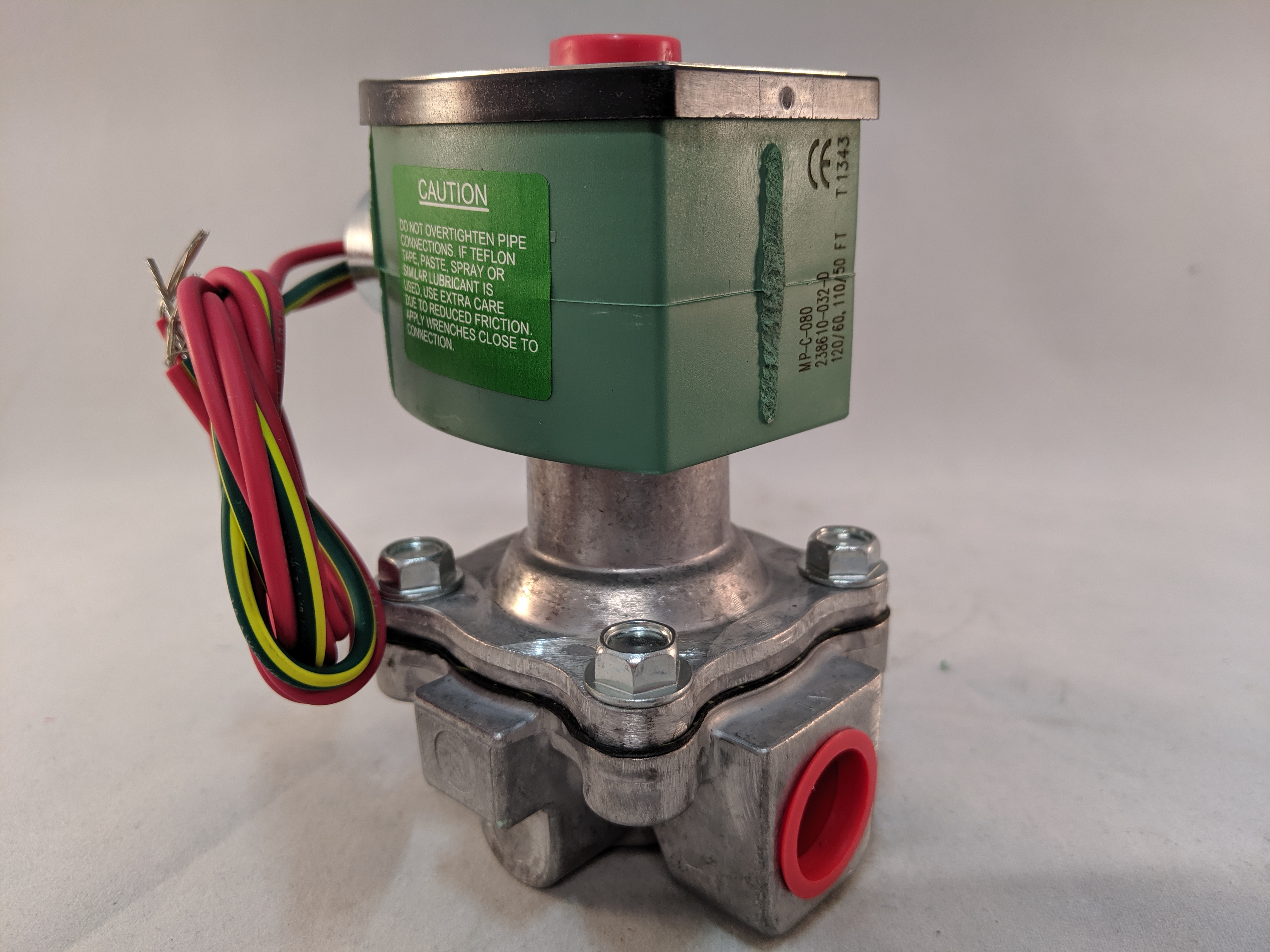 SOLENOID VALVE 2W NO ALUMINUM BODY 1/2"NPT 8215G023 120/60