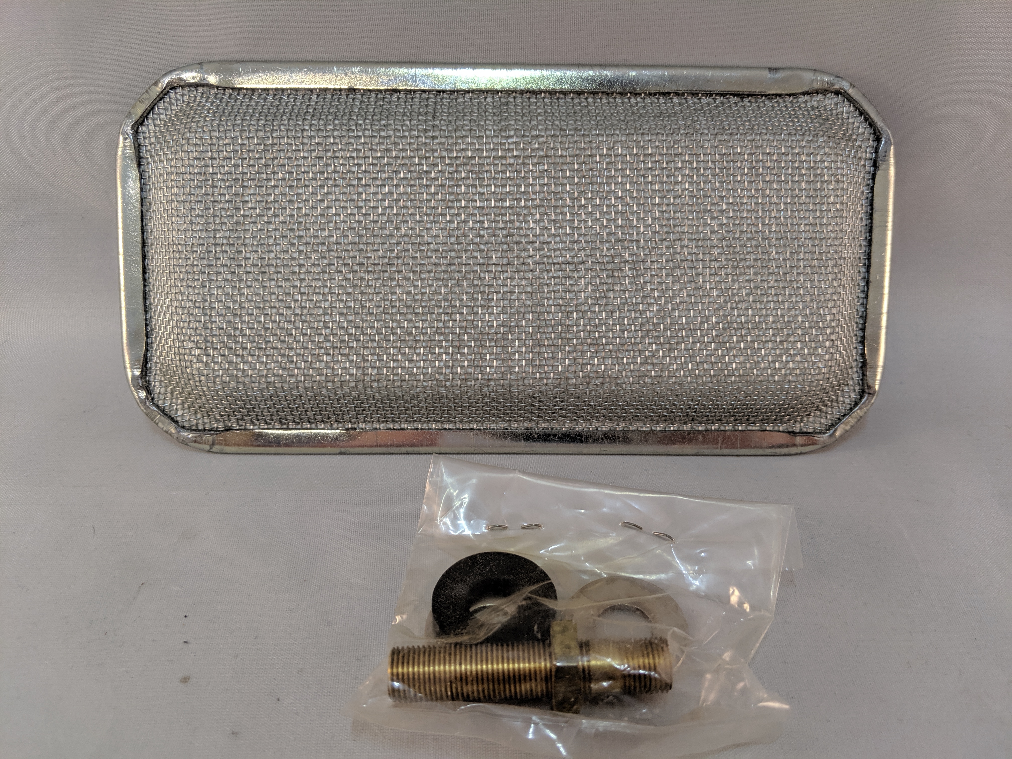 AERATOR 3 3/4" X 7 1/2" FIBERGLS/STL DIFFUSER,ZINC PLTD STL