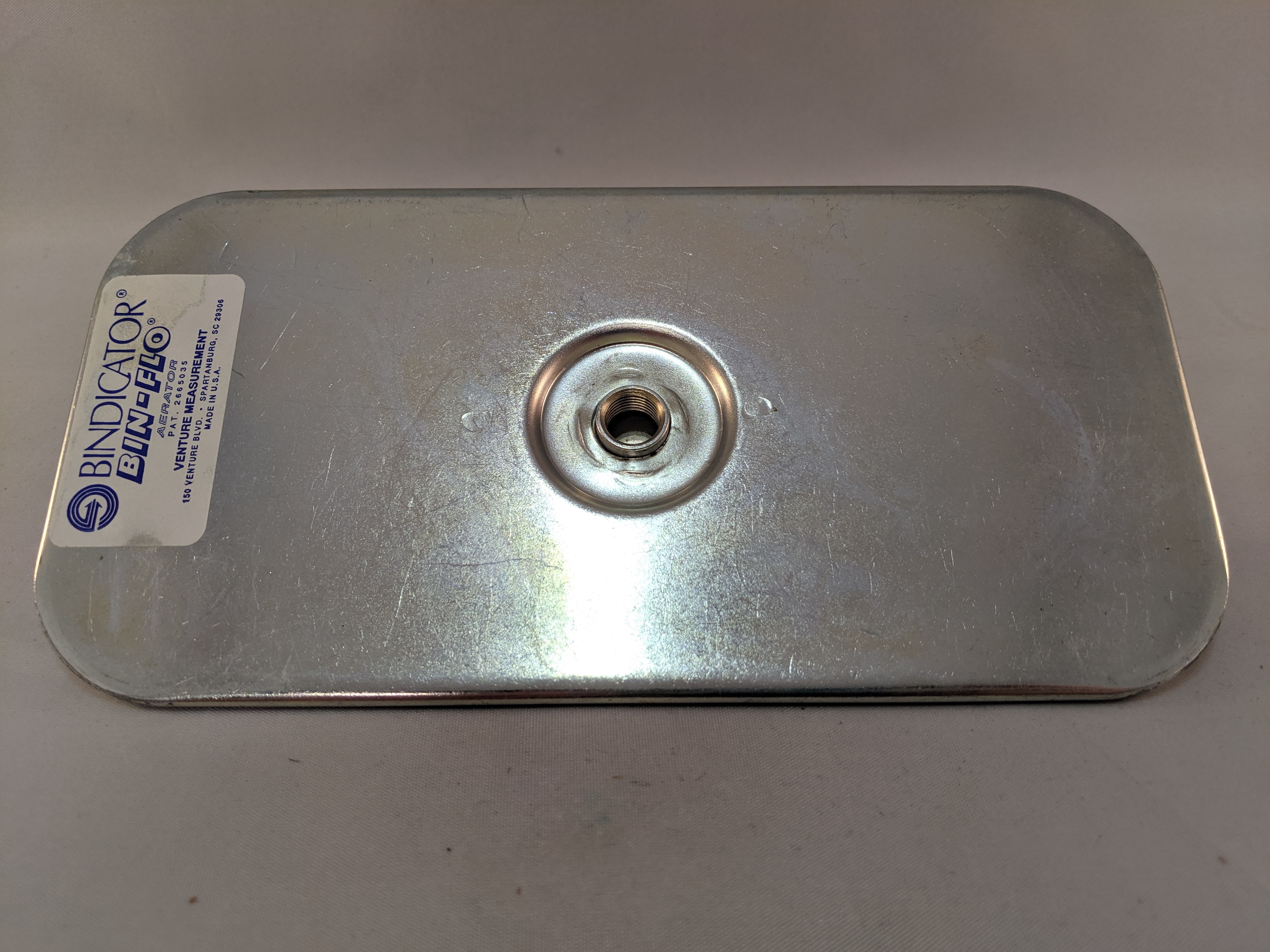 AERATOR 3 3/4" X 7 1/2" FIBERGLS/STL DIFFUSER,ZINC PLTD STL