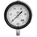 232.34.4.5"  XSEL® Process Gauge - Stainless Steel Wetted Materials, 0-300psi, Black Thermoplastic Case, 1/4" NPT Lower Back Mount, Dry
