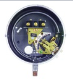 DA Series Bourdon Tube Pressure Switch, SPDT Snap Switch, Adj Deadband, 1/8-20 PSI, Brass