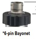 Noshok 625/626 Series Instrinsically Safe Transmitter,  0-5000PSI, 0.25% Accuracy, 4-20mA Output, 1/4"NPT Male, 6-Pin Bayonet IP65 Electrical Connection