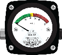 MIDWEST Model 120 -Piston type differential pressure gauge with ASME B40.100 Grade B Accuracy +/-  3-2-3%  full scale ascending; Aluminum body with stainless steel internals and ceramic magnet, Working Pressure of 3,000 PSIG, Range 0-2.5 BAR, 2.5 inch (63.5mm) unidirectional  dial with engineered plastic housing and shatter resistant lens; Viton seals, 1/4" FNPT back connections, Reversed high/low process connections.