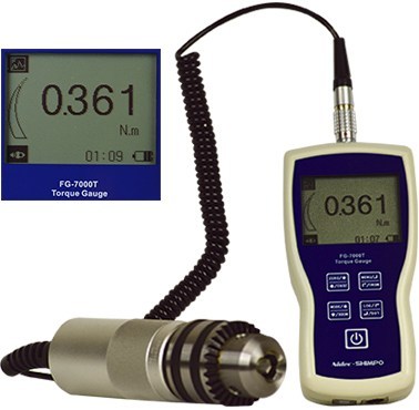 Shimpo Portable Torque Tester with 1 N-m Range (8.8 in-lb)