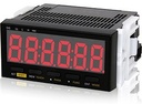Shimpo Panel Meter Tachometer, 100-240 VAC Powered, Analog Output with Terminal Block Connection