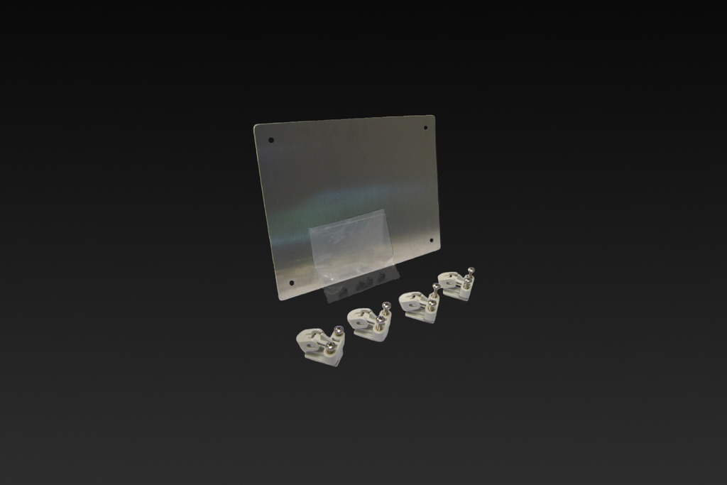 Heartland Series Aluminum Swing Panel Kit 8 x 6 in.