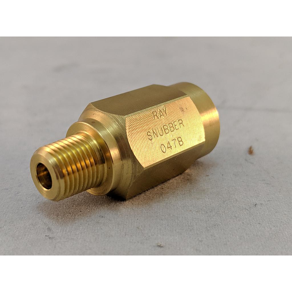RAY SNUBBER, 1/8" BRASS