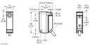 Turck Inductive Sensor, With Extended Switching Distance (BI5U-Q12-AP6X2 7M)