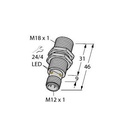 Turck Inductive Sensor, With Increased Switching Distance (BI8-M18K-AP6X-H1141)