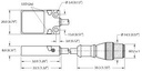 Turck Inductive Sensor, With WeldGuard™ Coating and Increased Switching Distance (BI8U-Q08-AP6X2-0.2-RS4T/S1589)
