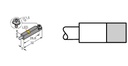 Turck Magnetic Field Sensor, For Pneumatic Cylinders (BIM-INT-Y1X)