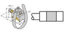 Turck Magnetic Field Sensor, For Pneumatic Cylinders (BIM-KST-AP6X-V1131)