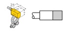 Turck Magnetic Field Sensor, For Pneumatic Cylinders (BIM-PST-AP6X W/KLP80)