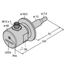 Turck Flow Monitoring, Immersion Sensor with Integrated Processor (FCS-50A4-AP8X-H1141/D014)
