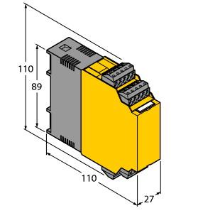 Turck Isolating transducer, 1-channel (IM33-12EX-HI)