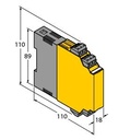 Turck Isolating transducer, 1-channel (IM33-12EX-HI/24VDC)
