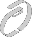 Turck Accessories, Clip Collar, For Round Cylinders (KST-SB170)