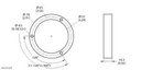 Turck Accessories, Protecting Ring, For Encoders RI-QR24 (M1-QR24)