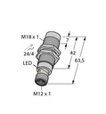 Turck Inductive Sensor, Stainless Steel Front (NI20-EG18FM-AP6X-H1141)
