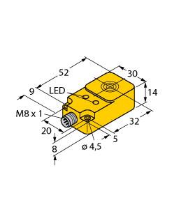 Turck Inductive Sensor (NI20-Q14-AP6X2-V1131)