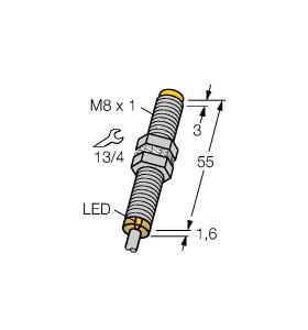Turck Inductive Sensor (NI2-G08-AP6X)