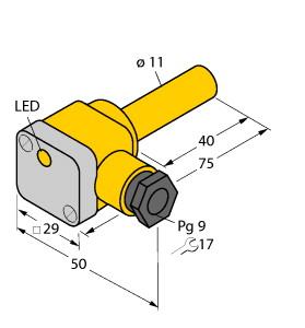 Turck Inductive Sensor (NI5-K11SK-AP6X)