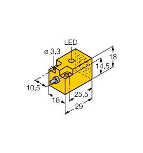 Turck Inductive Sensor (NI5-Q18-AN6X)