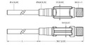 Turck Temperature Detection, With Current Output (TTM150C-206A-CF-LI6-H1140-L200)