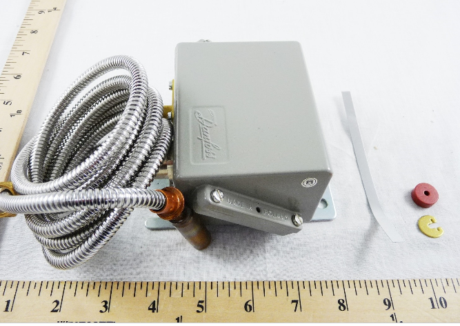 DANFOSS HIGH TEMP SWITCH, REMOTE SENSOR WITH 2M ARMORED CAPILLARY TUBE, 50-100C