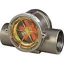 RFI Visual Flow Indicator, 4-20 GPM, 1/2" NPTF, Stainless Steel