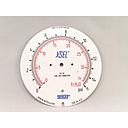 Wika Custom Dial Only, 0-15 PSI and 246.16 to 280.76 ft H2O for 232.25 Gauge
