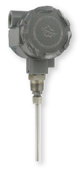 Dwyer Capacitive level transmitter, weatherproof, rigid rod probe type, 1" Sanitary Clamp, 24" insertion length