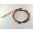 Watlow 100 Ohm Platinum 3 Wire Rtd, 1/4" Diameter, 8" Long 316SS Sheath, 75' Leads