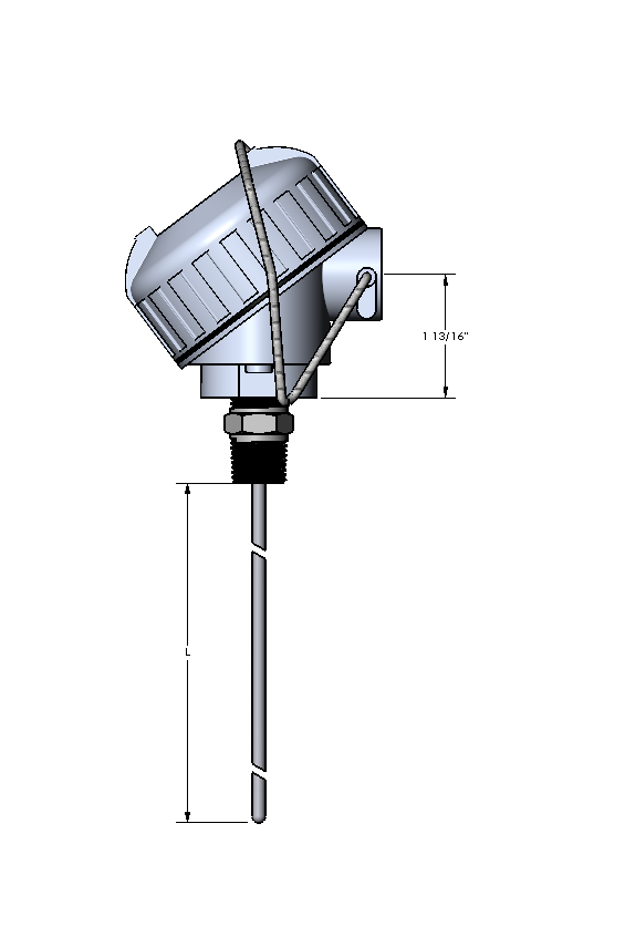 Watlow Single 3-Wire 100 Ohms RTD
