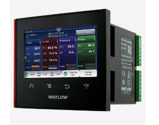 Watlow F4T temperature & process controller,Data Logging and Graphic Trend Charts,100 to 240VAC