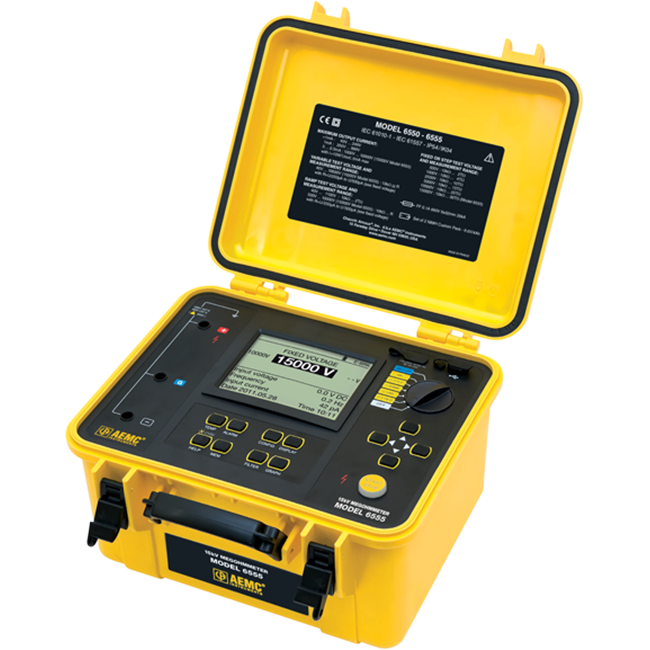 MEGOHMMETER MODEL 6555