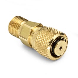 RALSTON 12mm tube fitting x male Quick-test, no check valve, brass