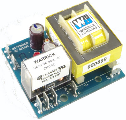 Gems Warrick Series 26 Low Water Cut Off Controls, 10k Sensitivity, 120VAC, 1/16" Panel Standoff Mount