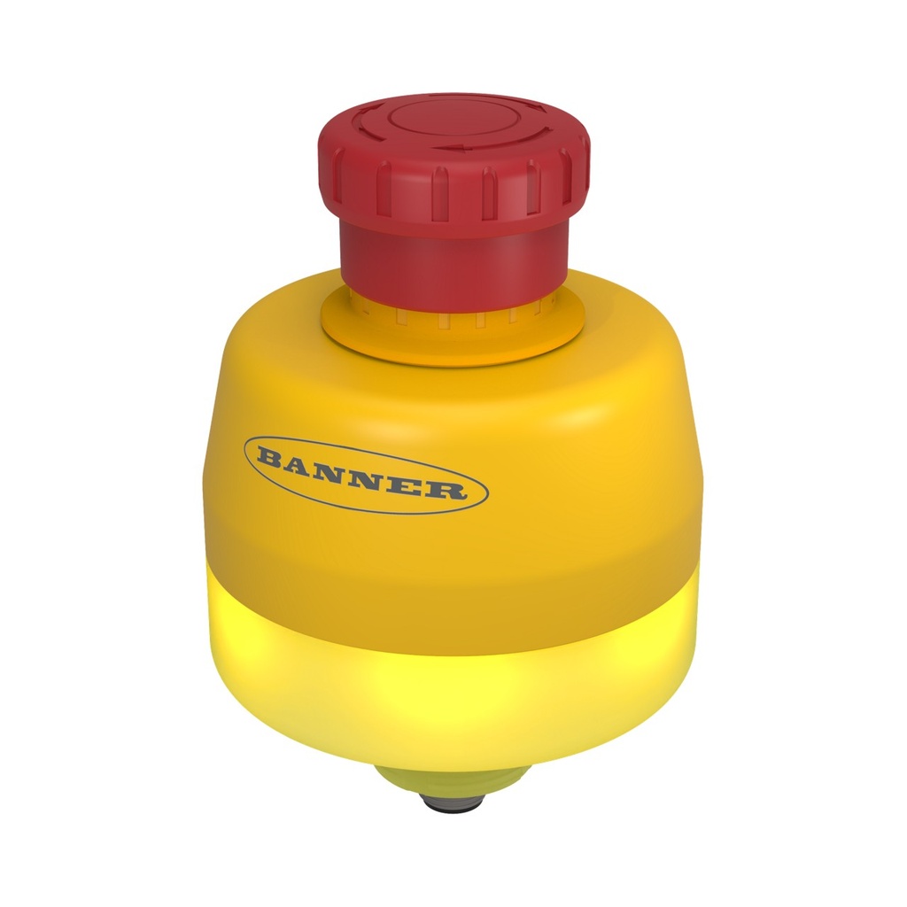 Emergency Stop With Isd: 30 Mm Mount With 40 Mm Push Button (SSA-EB1PLYR-0DECQ8)