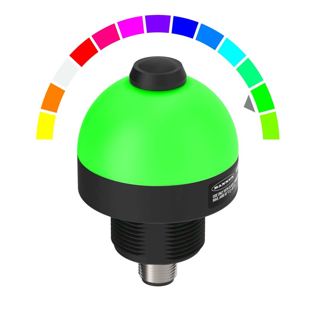 K50 Pro Push Button With Io-Link Series: Rgb Push Button (K50PPBKQ)