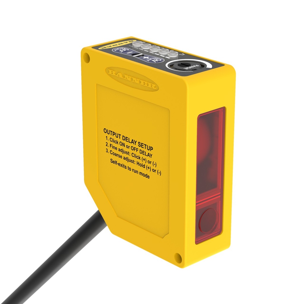 Q60 Series: Adjustable-Field Visable Red (Q60BB6AFV1000Q-33602)