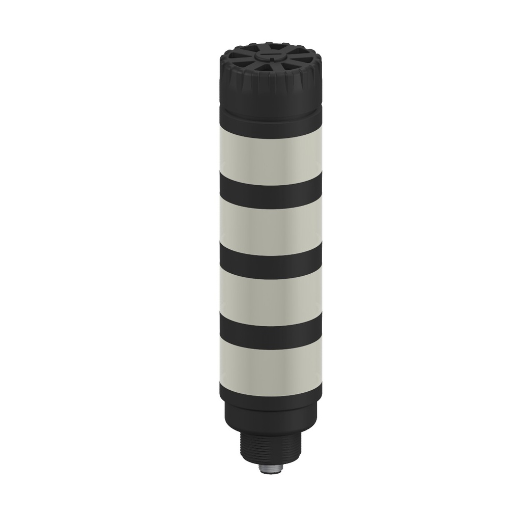 Tl50 Pro Tower Light With Audible, Standard Black Housing: 4 Lighted Segments (TL50P4AQ)