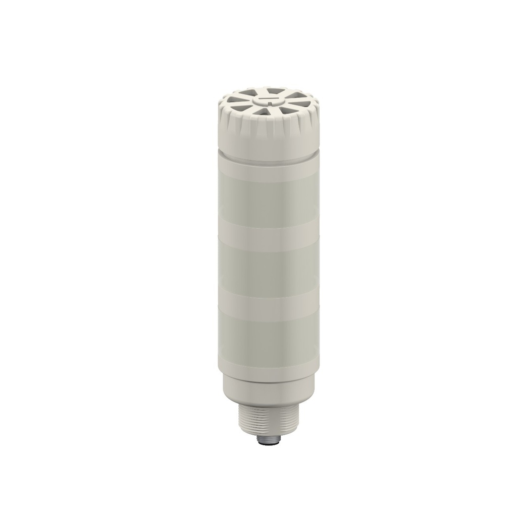 Tl50 Pro Tower Light With Audible, Standard Gray Housing: 3 Lighted Segments (TL50P3ACQ)