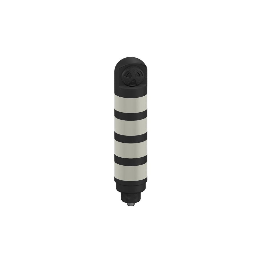 Tl50 Pro Tower Light With Io-Link Sealed Loud Audible, Standard Black Housing: 4 Lighted Segment (TL504ALSKQ-B)