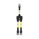 M12 Quick Disconnect Splitter Cordset (CSB-M12815M1281)