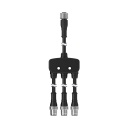 M12 Quick Disconnect Splitter Cable (CSB-UNT825M1281)
